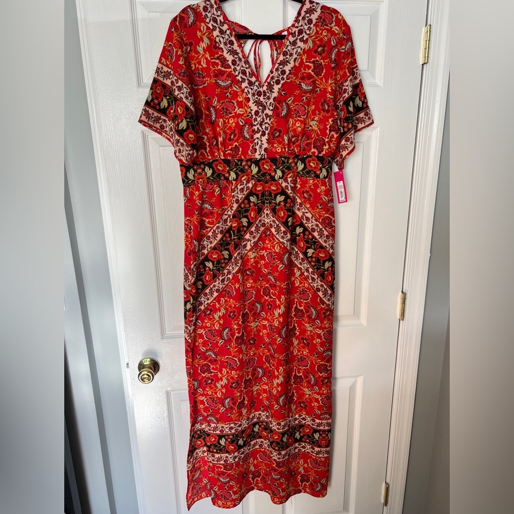 Xhiliration Patterned Dress